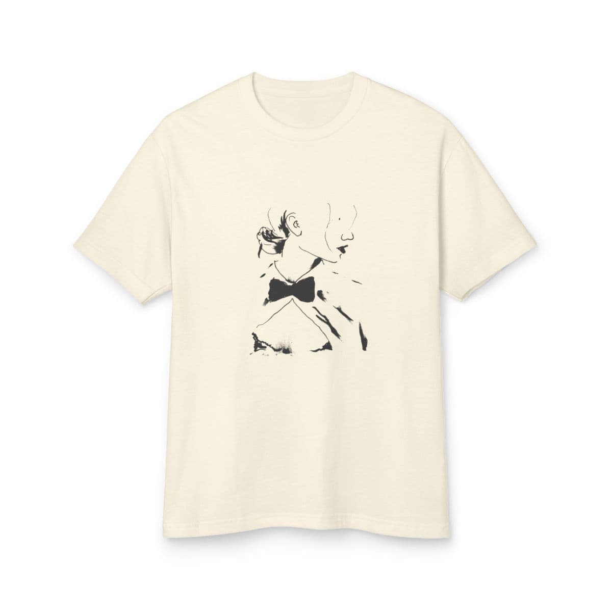 Bow Tie — Heavy Tee — supplier mockup