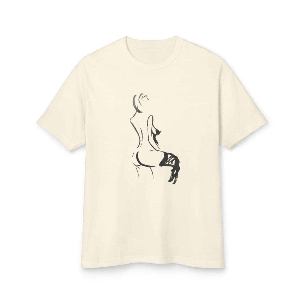 Stay a Little — Heavy Tee — supplier mockup