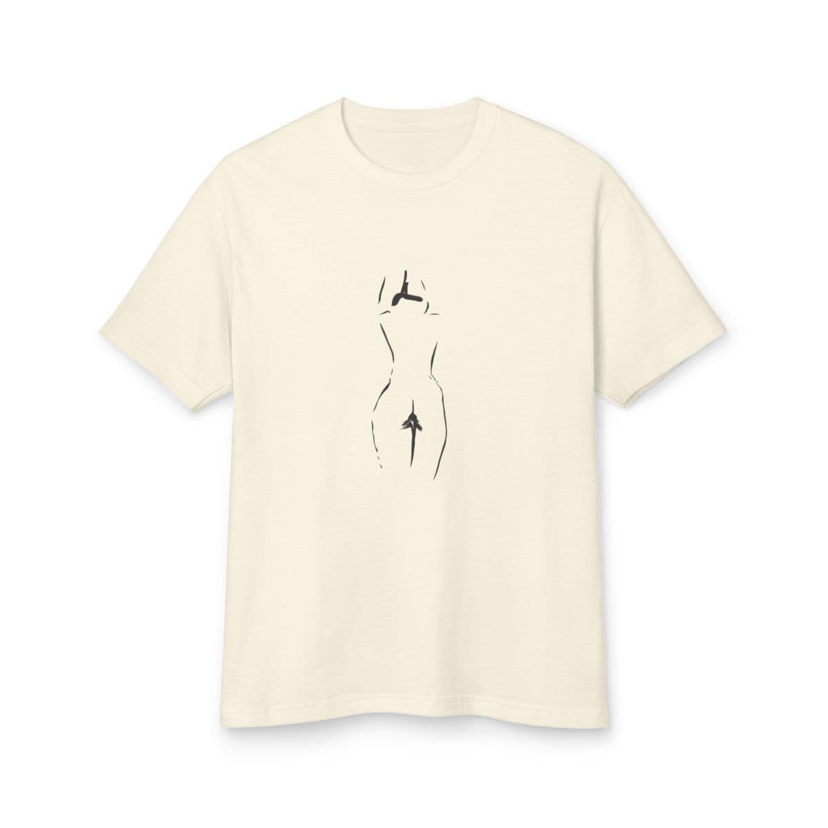 Turn Away — Heavy Tee — supplier mockup