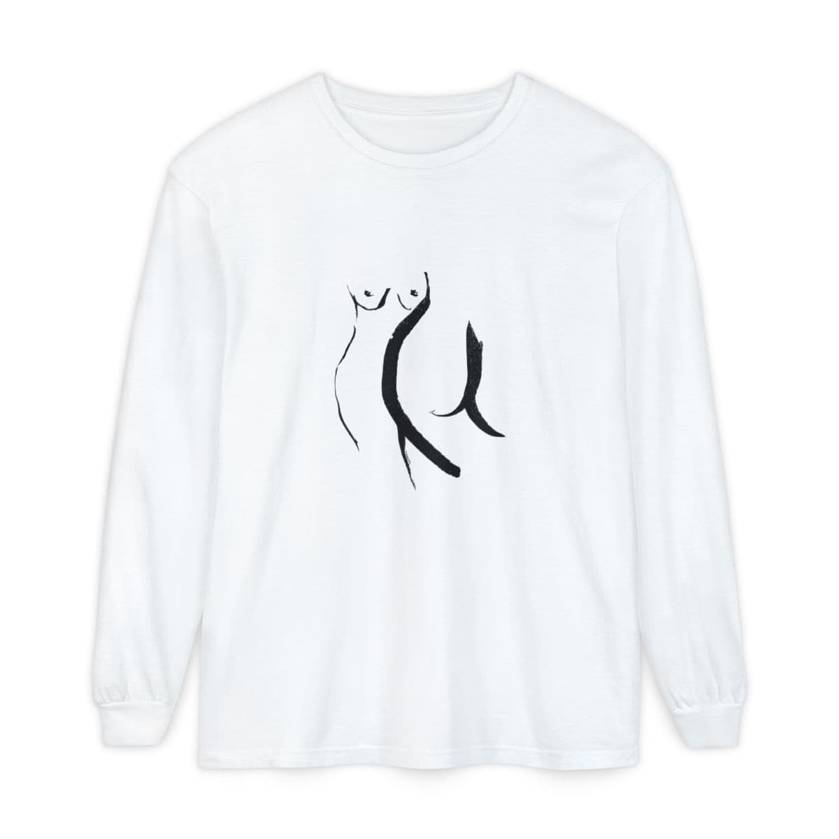Front and Back — Long Sleeve — supplier mockup