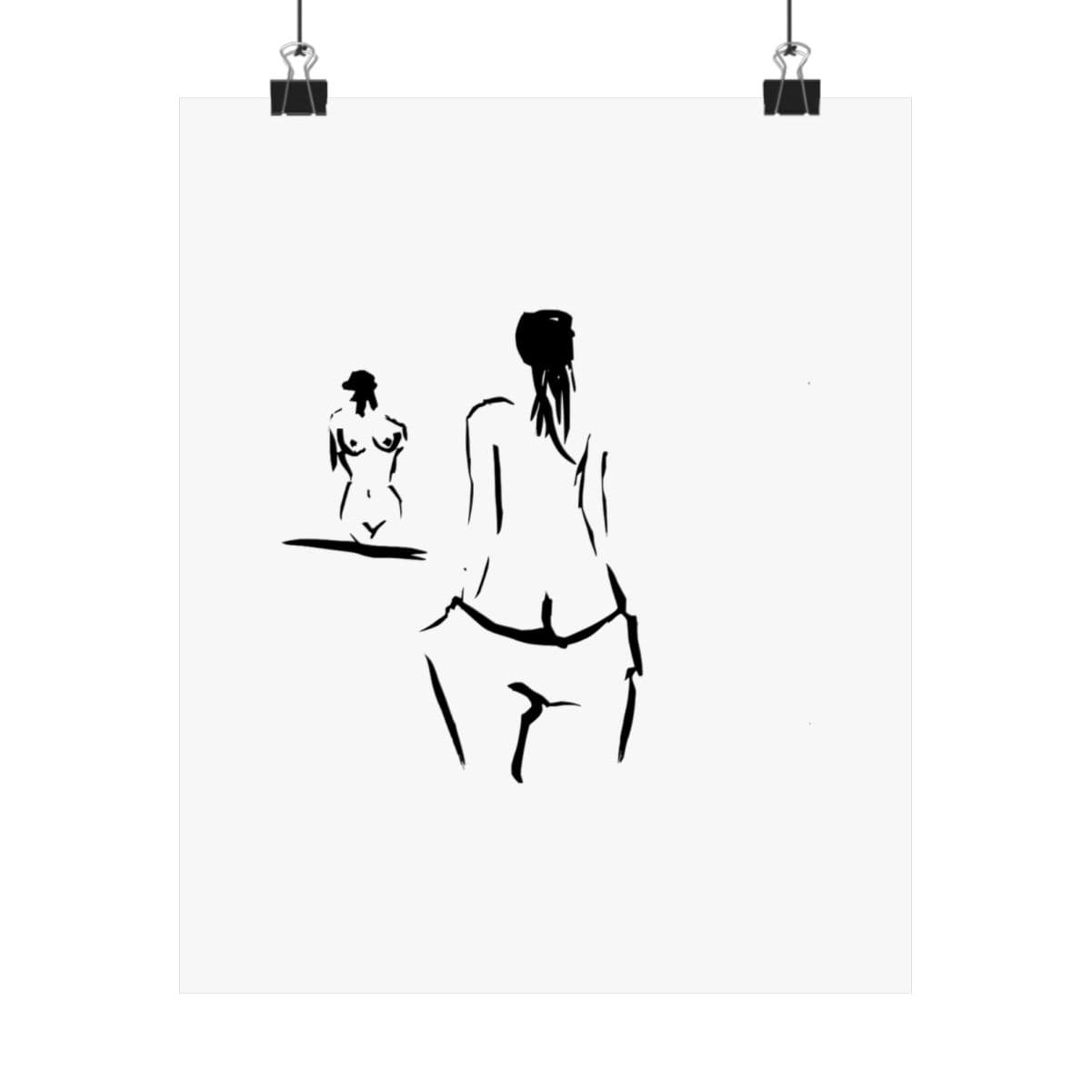 On Reflection — Matte Print — supplier mockup